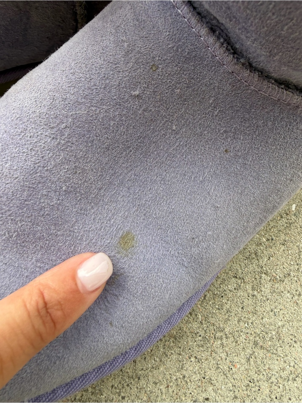 UGG purple suede boots - Picture 8 of 10